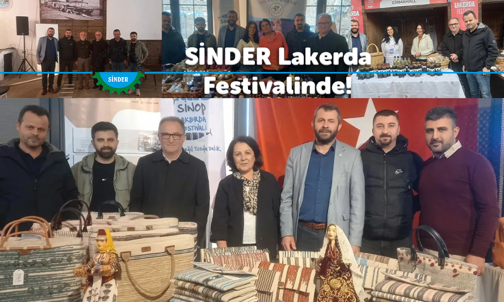 SİNDER Yönetimi Lakerda Festivali’ne Katıldı